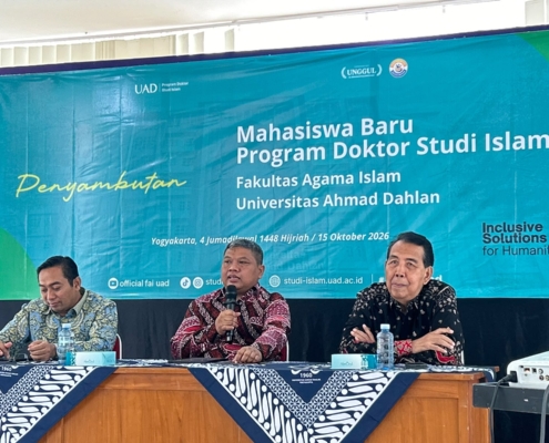 Sambutan Wakil Rektor II bidang akademik UAD