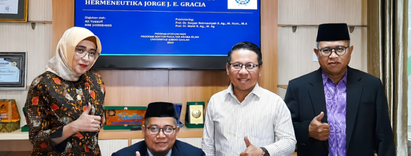Dokumentasi Poto Bersama setelah Ujian Seminar Disertasi