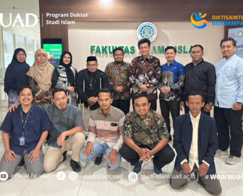Mahasiswa Program Doktor Studi Islam FAI UAD Laksanakan Perkuliahan Luring Mata Kuliah Filantropi Islam