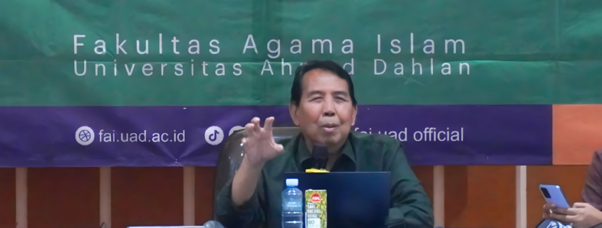 FAI UAD Gelar Pengajian Bulanan Bahas Tantangan Kontemporer dan Tawaran Solusi