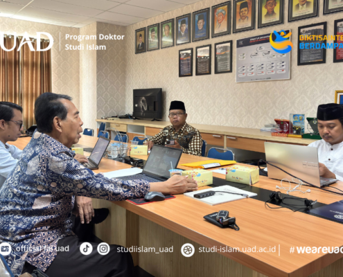 Program Doktor Studi Islam FAI UAD Gelar Sosialisasi Pedoman Penulisan Disertasi