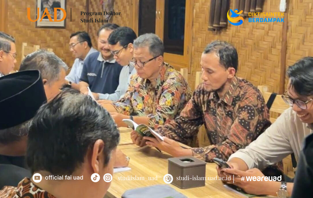 Silaturahmi dan Buka Puasa Bersama Promotor dan Co-Promotor, Program Doktor Studi Islam FAI UAD 