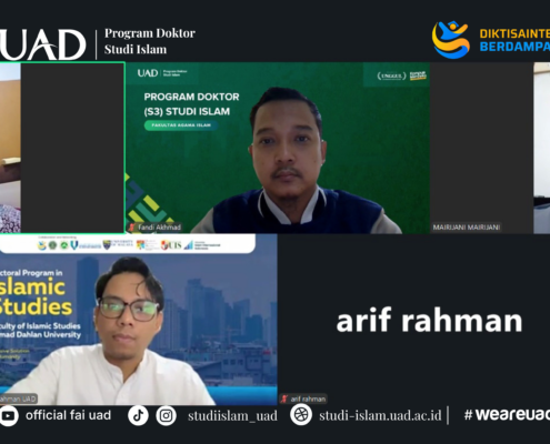 Wawancara Mahasiswa Baru Gelombang II Semester Genap TA 2025/2026, Minat Pendaftar Program Doktor Studi Islam FAI UAD Tetap Tinggi