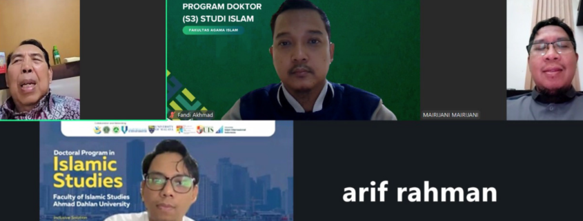 Wawancara Mahasiswa Baru Gelombang II Semester Genap TA 2025/2026, Minat Pendaftar Program Doktor Studi Islam FAI UAD Tetap Tinggi