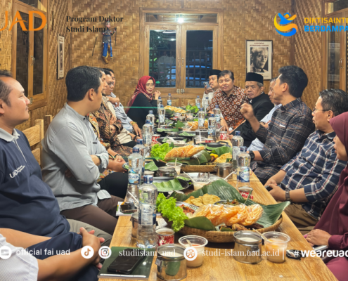 Silaturahmi dan Buka Puasa Bersama Promotor dan Co-Promotor, Program Doktor Studi Islam FAI UAD