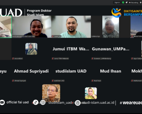 Program Doktor Studi Islam FAI UAD Selenggarakan Pre Doctoral Program Course Program #5