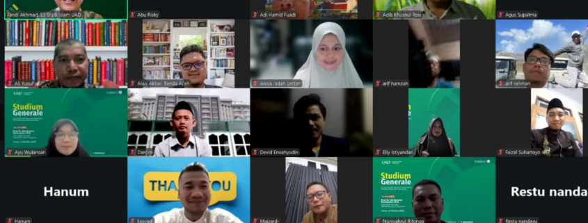 Prodi S3 Studi Islam FAI UAD Gelar Koordinasi Judul dan Calon Promotor Mahasiswa Semester II