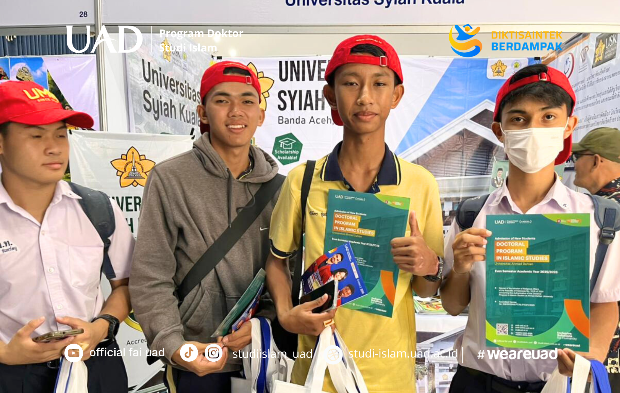 Program Doktor Studi Islam FAI UAD Lakukan Promosi Akademik pada Indonesian Education Fair 2025 di Thailand