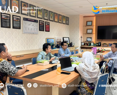 Koordinasi Program Doktor Studi Islam dan Dekanat FAI UAD Bahas Sinkronisasi PMB, Akreditasi, dan Isu-Isu Strategis untuk Optimalkan Mutu dan Daya Saing