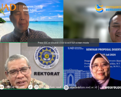 Seminar Proposal Disertasi FAI UAD Angkat Strategi Penguatan Digitalisasi Perpustakaan di Era Artificial Intelligence